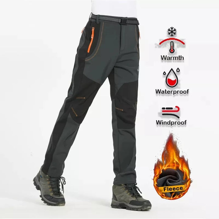 Winter Warm Hiking Pants - Gray