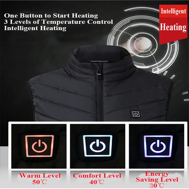 Winter Thermal Vest - 9 Areas