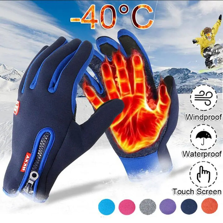 Fleece Warm Outdoor Gloves